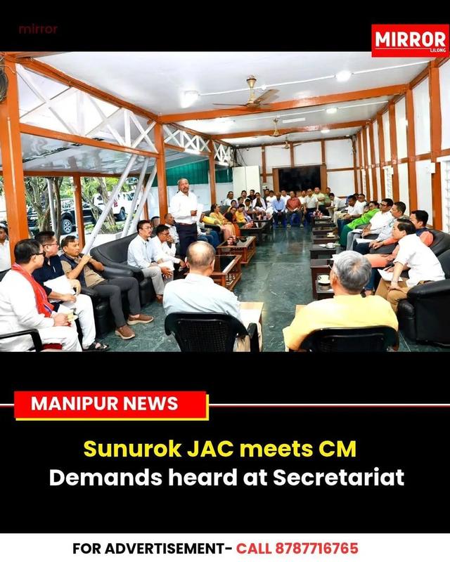 Sunurok JAC takes its demands to the Chief Minister's Secretariat